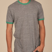 Unisex Eco-Jersey Contrast Ringer Crewneck T-Shirt